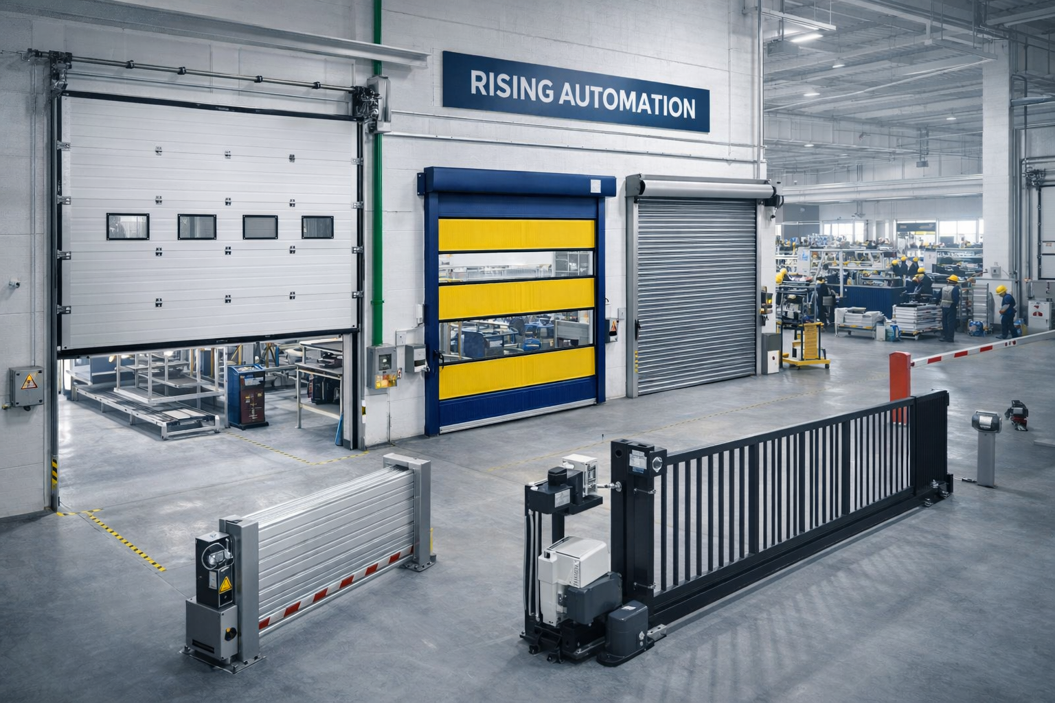 HVAC Technician working on ceiling unit